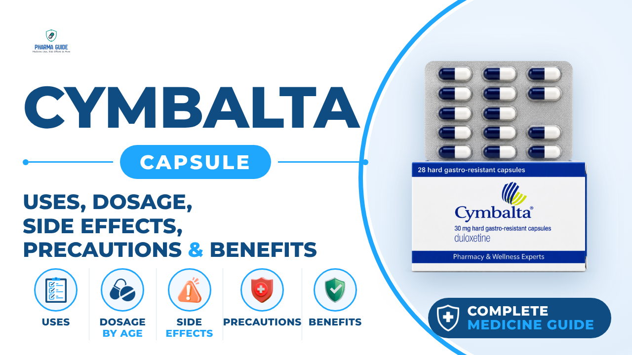 Cymbalta Capsule: Uses, Dosage, Side Effects, Precautions and Alternates