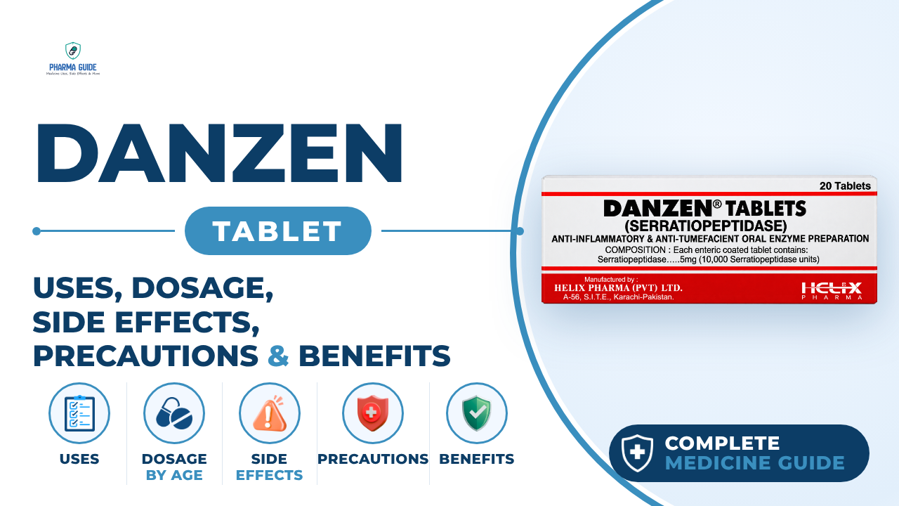 Danzen Tablet: Uses, Dosage, Side Effects, Precautions and Alternates