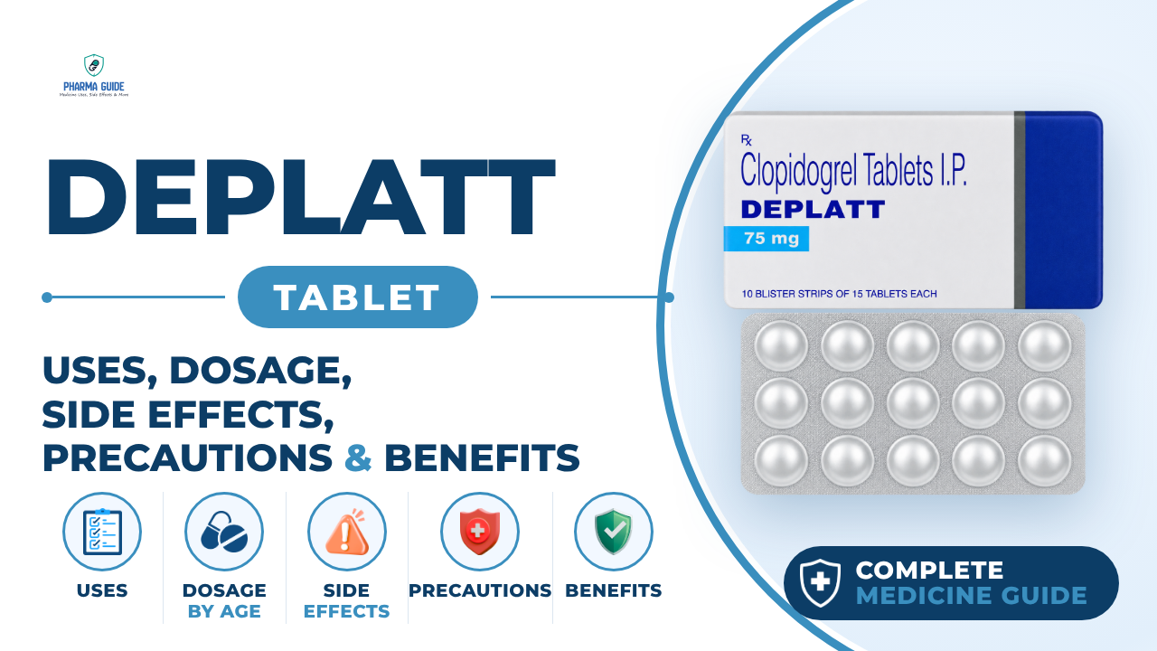 Deplatt Tablet: Uses, Dosage, Side Effects, Precautions and Alternates