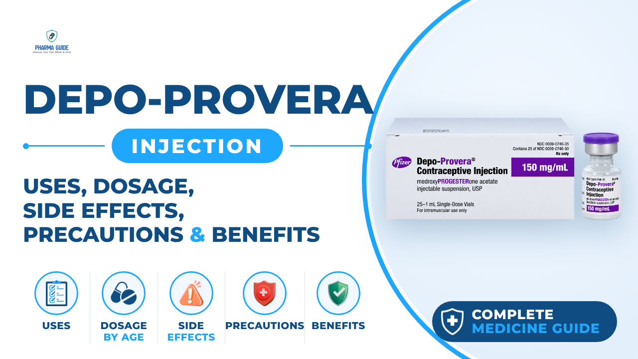 Depo-Provera Injection: Uses, Dosage, Side Effects, Precautions and Alternates