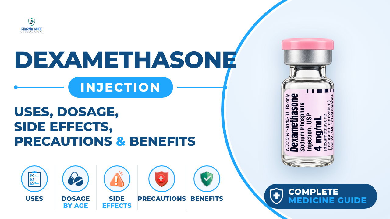 Dexamethasone Injection: Uses, Dosage, Side Effects, Precautions and Alternates