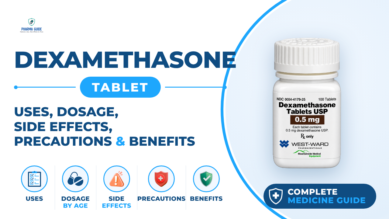Dexamethasone Tablet: Uses, Dosage, Side Effects, Precautions and Alternates