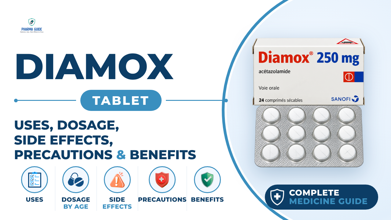 Diamox Tablet: Uses, Dosage, Side Effects, Precautions and Alternates