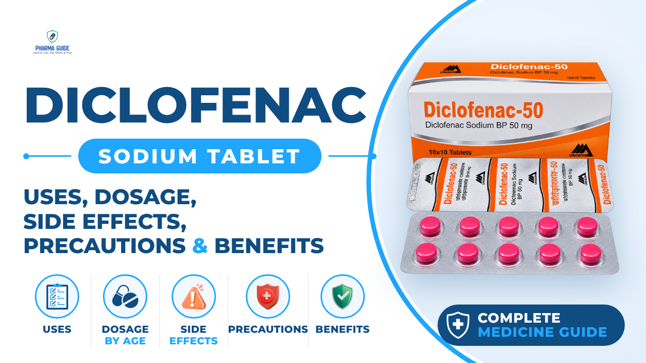 Diclofenac Sodium Tablet: Uses, Dosage, Side Effects, Precautions and Alternates