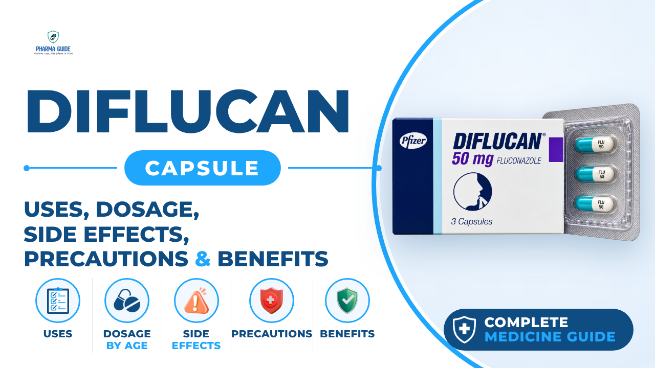 Diflucan Capsule: Uses, Dosage, Side Effects, Precautions and Alternates