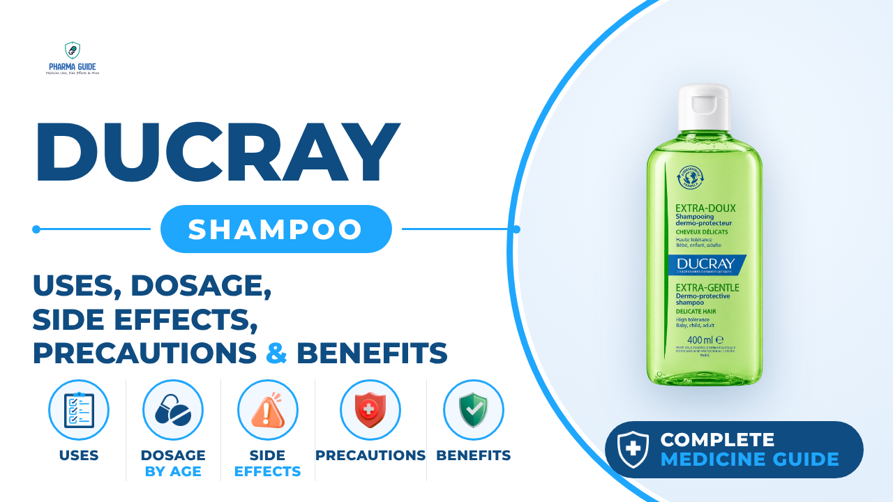 Ducray Shampoo: Uses, Dosage, Side Effects, Precautions and Alternates