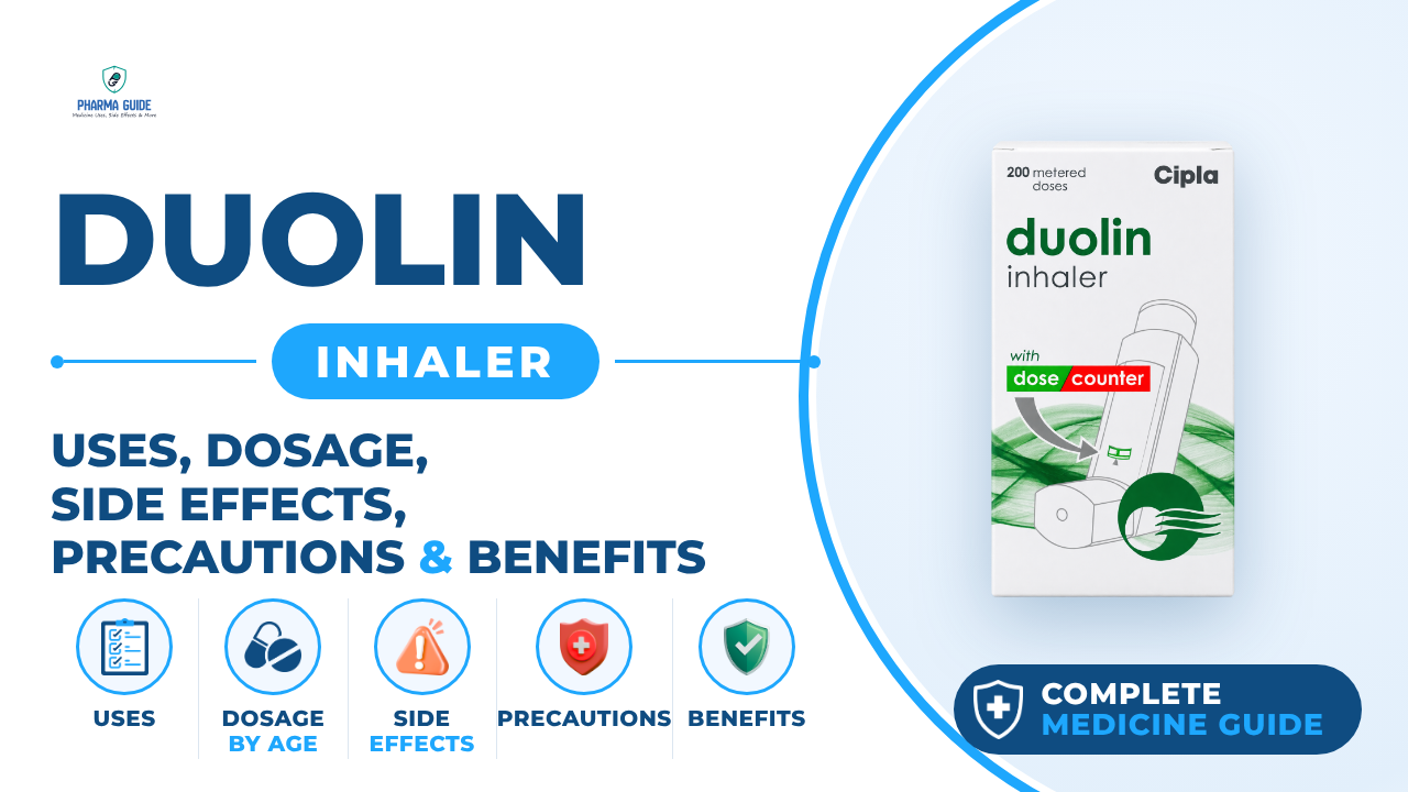 Duolin Inhaler: Uses, Dosage, Side Effects, Precautions and Alternates