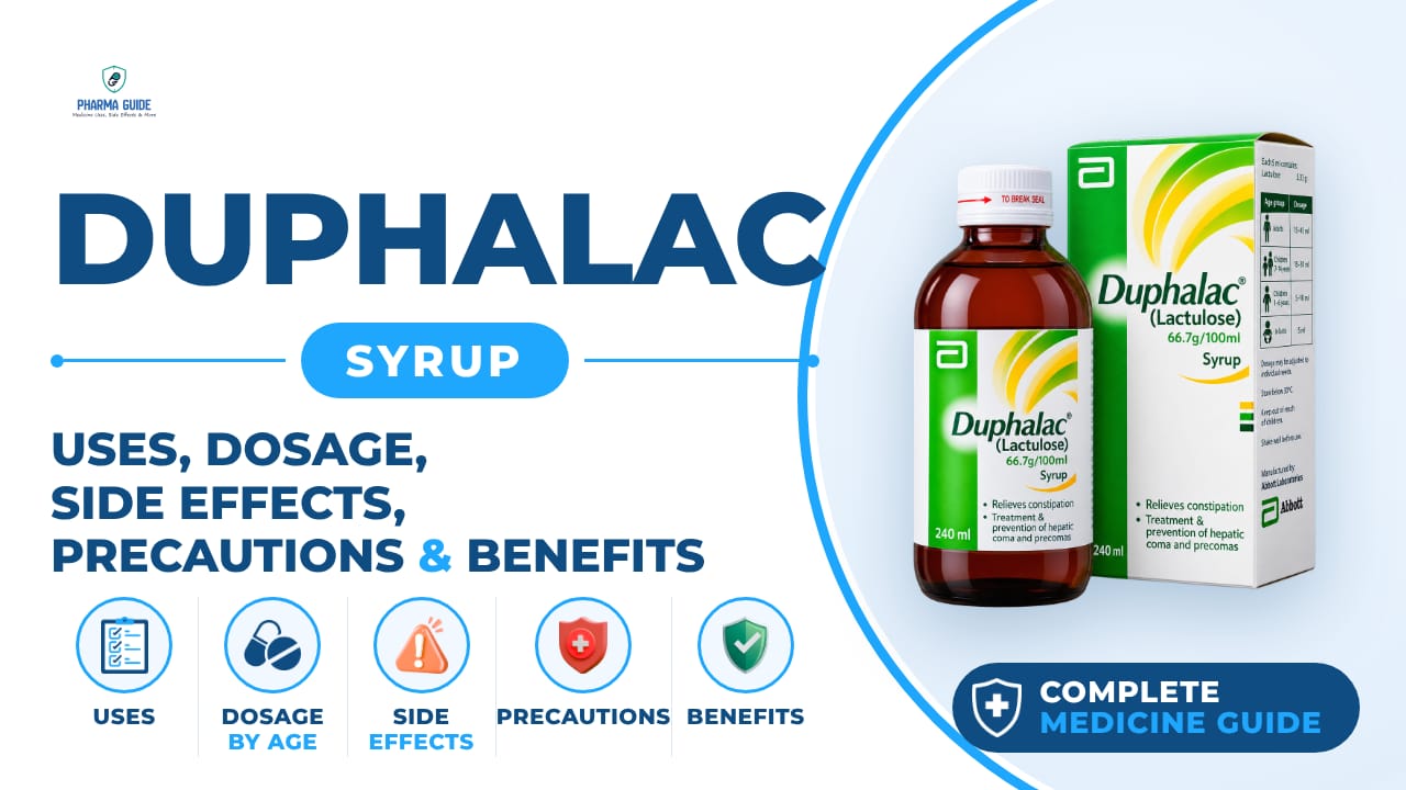 Duphalac Syrup: Uses, Dosage, Side Effects, Precautions and Alternates