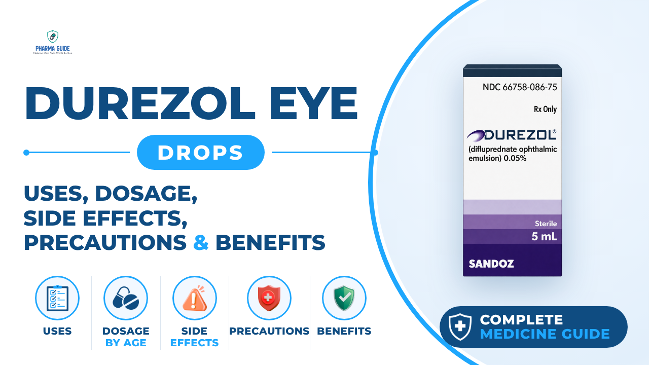 Durezol Eye Drops: Uses, Dosage, Side Effects, Precautions and Alternates