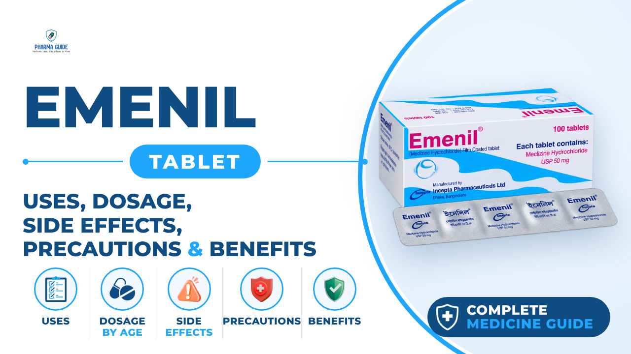 Emenil Tablet: Uses, Dosage, Side Effects, Precautions and Alternates