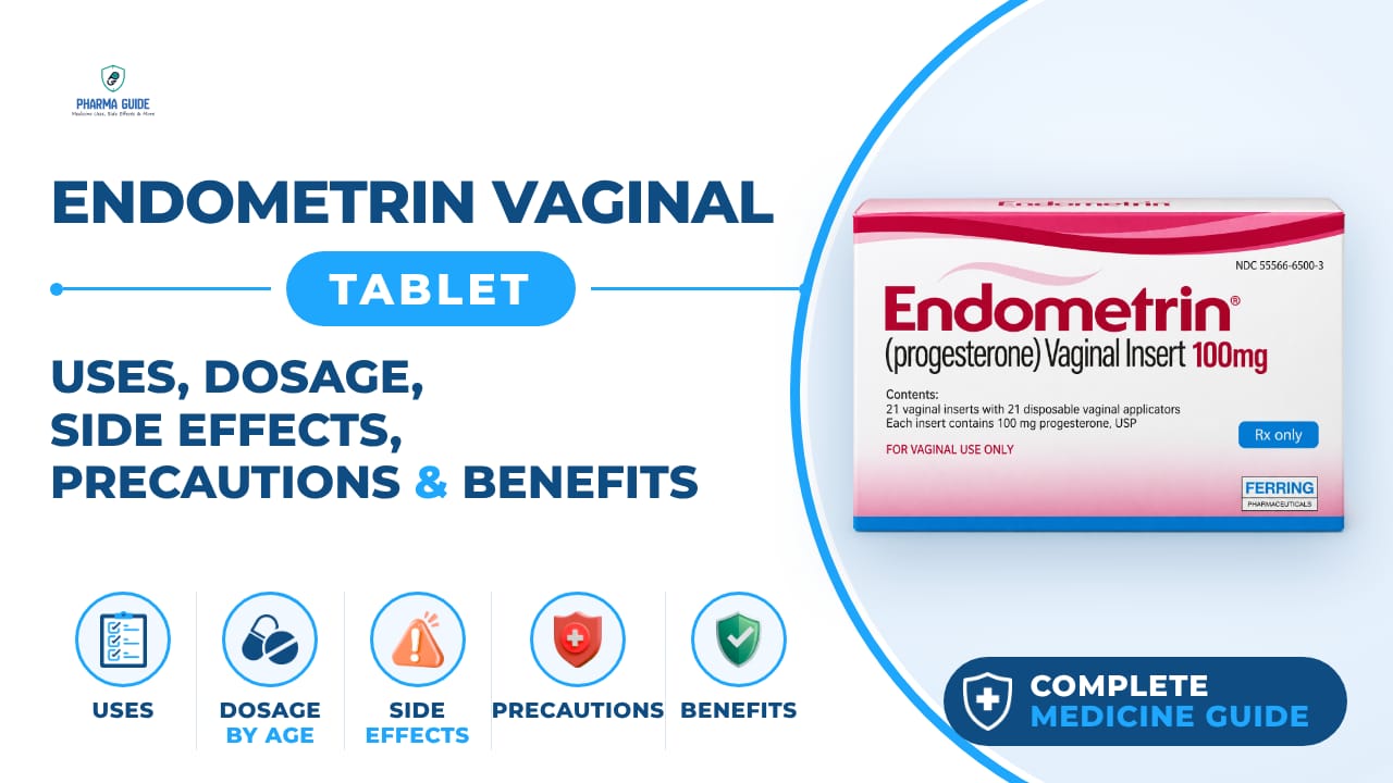 Endometrin Vaginal Tablet: Uses, Dosage, Side Effects, Precautions and Alternates