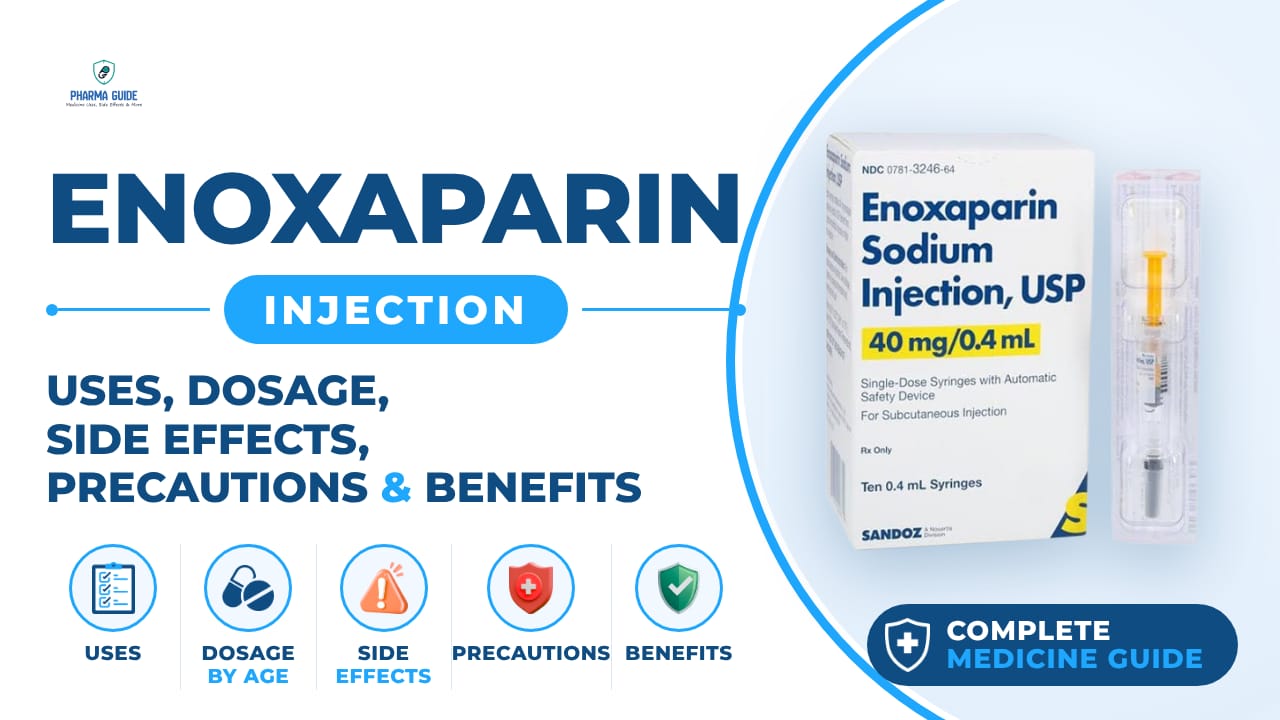 Enoxaparin Injection: Uses, Dosage, Side Effects, Precautions and Alternates