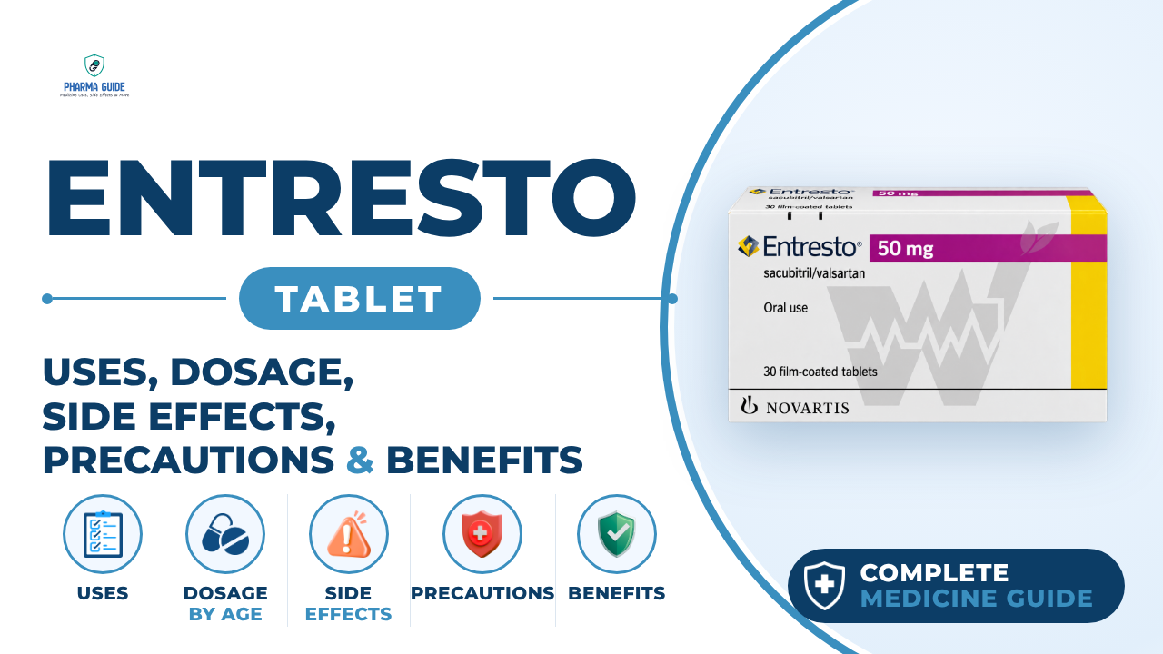 Entresto Tablet: Uses, Dosage, Side Effects, Precautions and Alternates