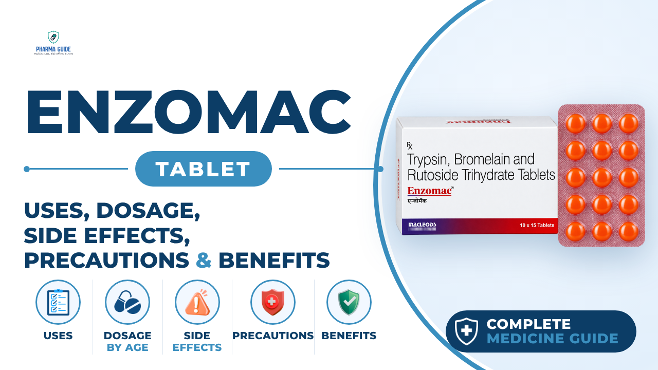 Enzomac Tablet: Uses, Dosage, Side Effects, Precautions and Alternates