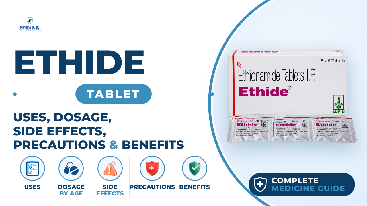 Ethide Tablet: Uses, Dosage, Side Effects, Precautions and Alternates