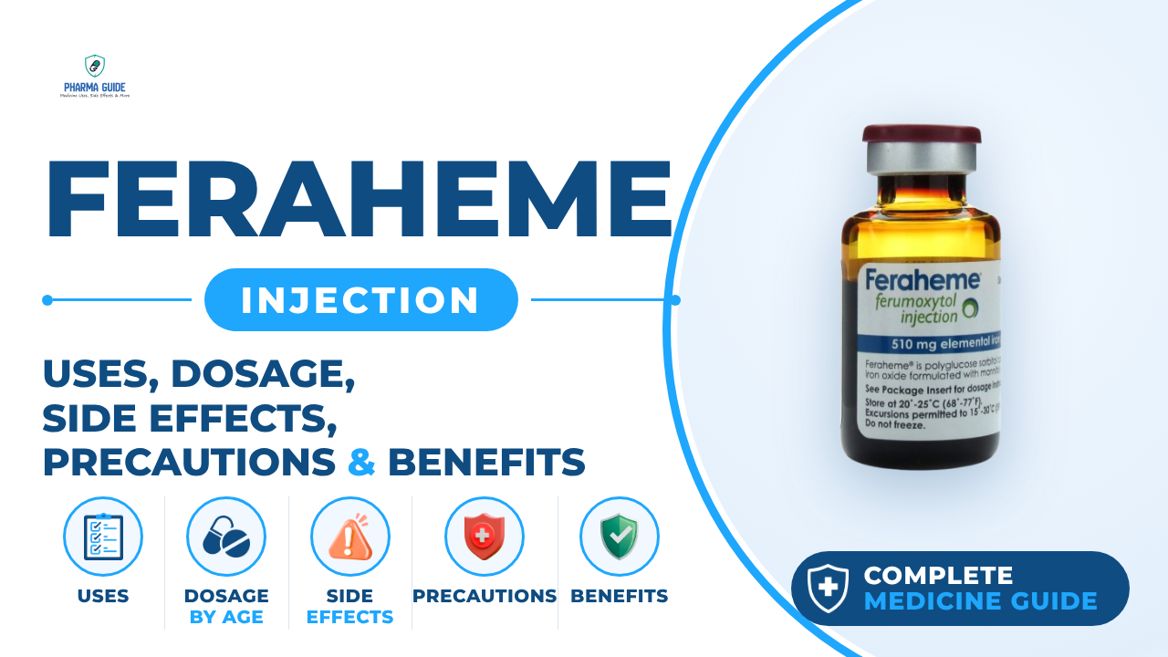 Feraheme Injection: Uses, Dosage, Side Effects, Precautions and Alternates