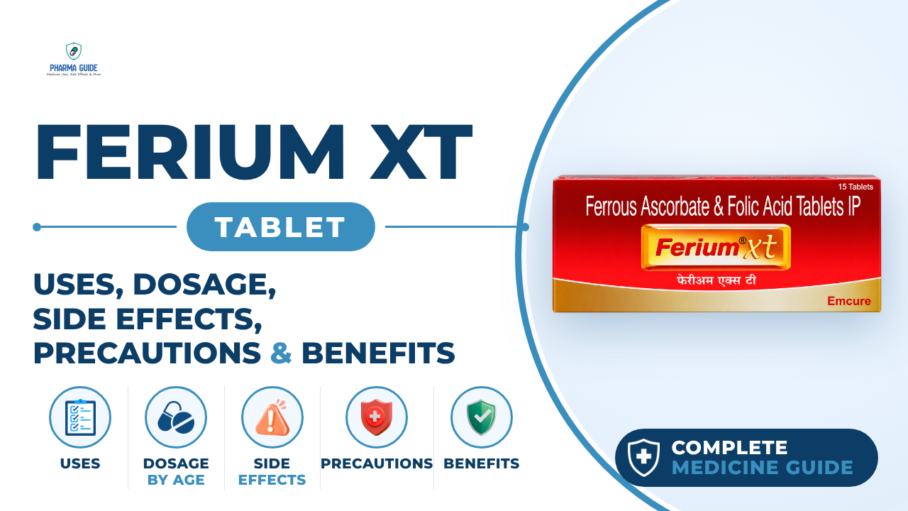 Ferium XT Tablet: Uses, Dosage, Side Effects, Precautions and Alternates
