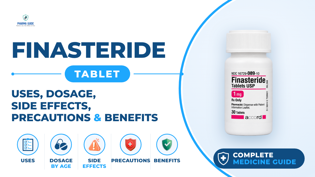 Finasteride Tablet: Uses, Dosage, Side Effects, Precautions and Alternates