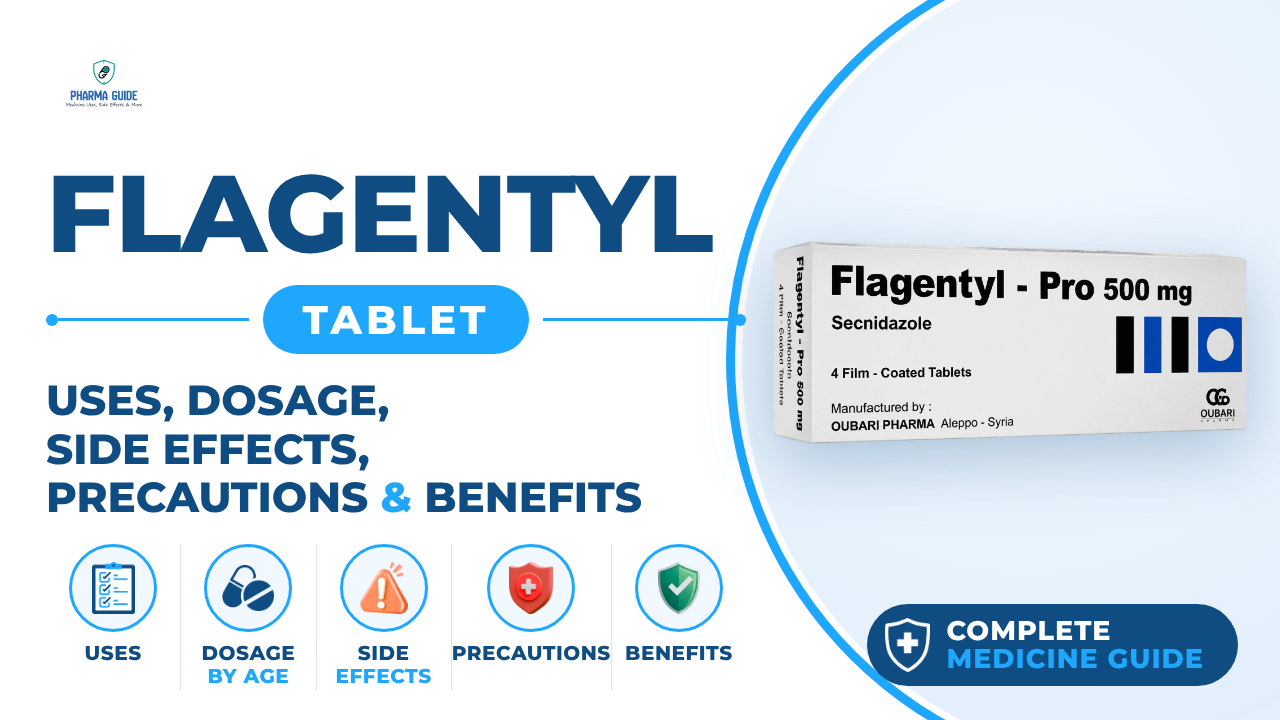 Flagentyl Tablet: Uses, Dosage, Side Effects, Precautions and Alternates
