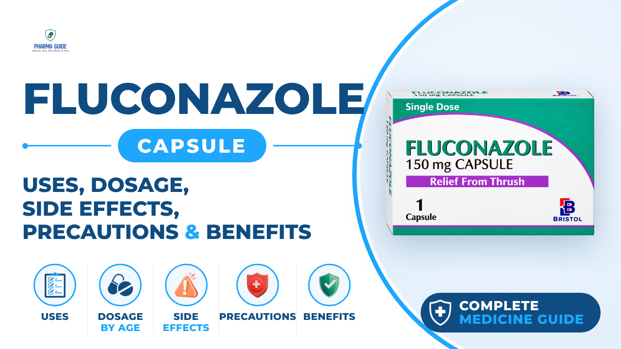 Fluconazole Capsule: Uses, Dosage, Side Effects, Precautions and Alternates