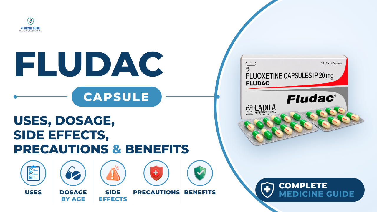 Fludac Capsule: Uses, Dosage, Side Effects, Precautions and Alternates