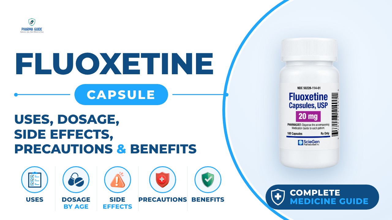Fluoxetine Capsule: Uses, Dosage, Side Effects, Precautions and Alternates