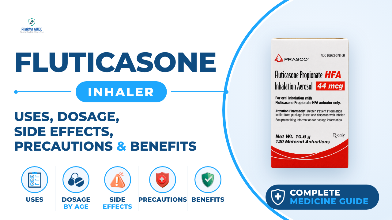 Fluticasone Inhaler: Uses, Dosage, Side Effects, Precautions and Alternates