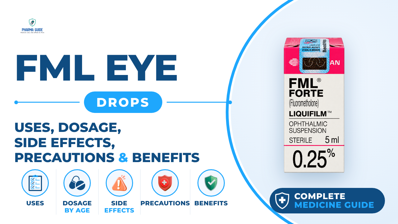 FML Eye Drops: Uses, Dosage, Side Effects, Precautions and Alternates