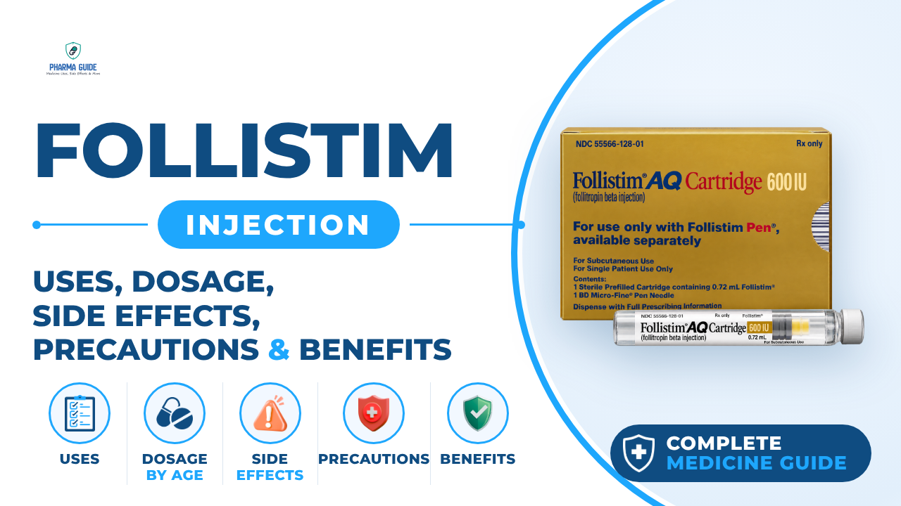 Follistim Injection: Uses, Dosage, Side Effects, Precautions and Alternates
