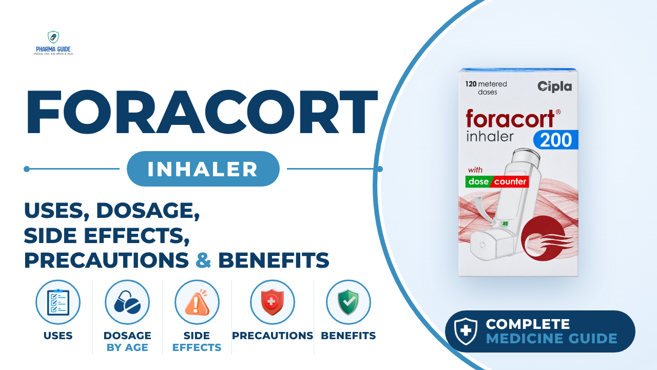 Foracort Inhaler: Uses, Dosage, Side Effects, Precautions and Alternates