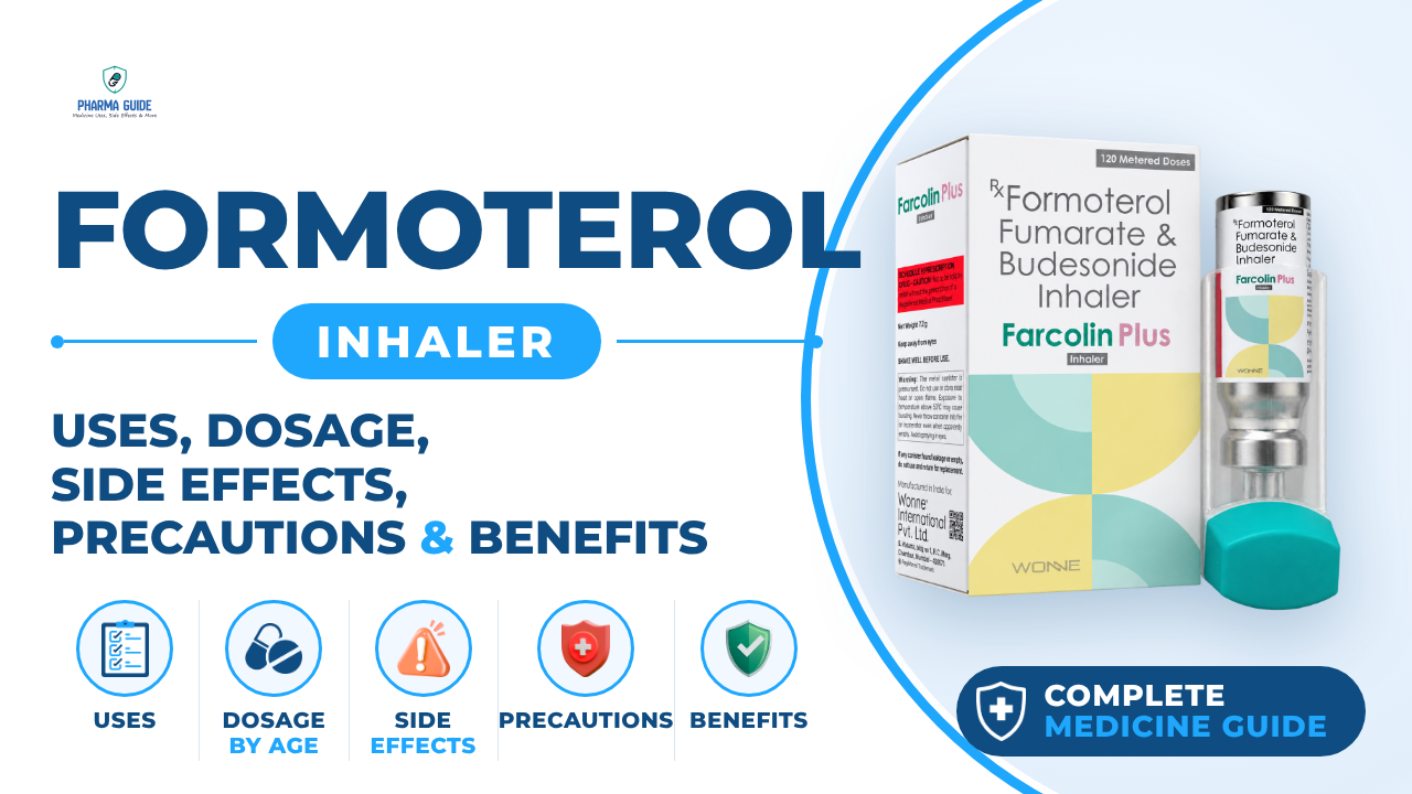 Formoterol Inhaler: Uses, Dosage, Side Effects, Precautions and Alternates