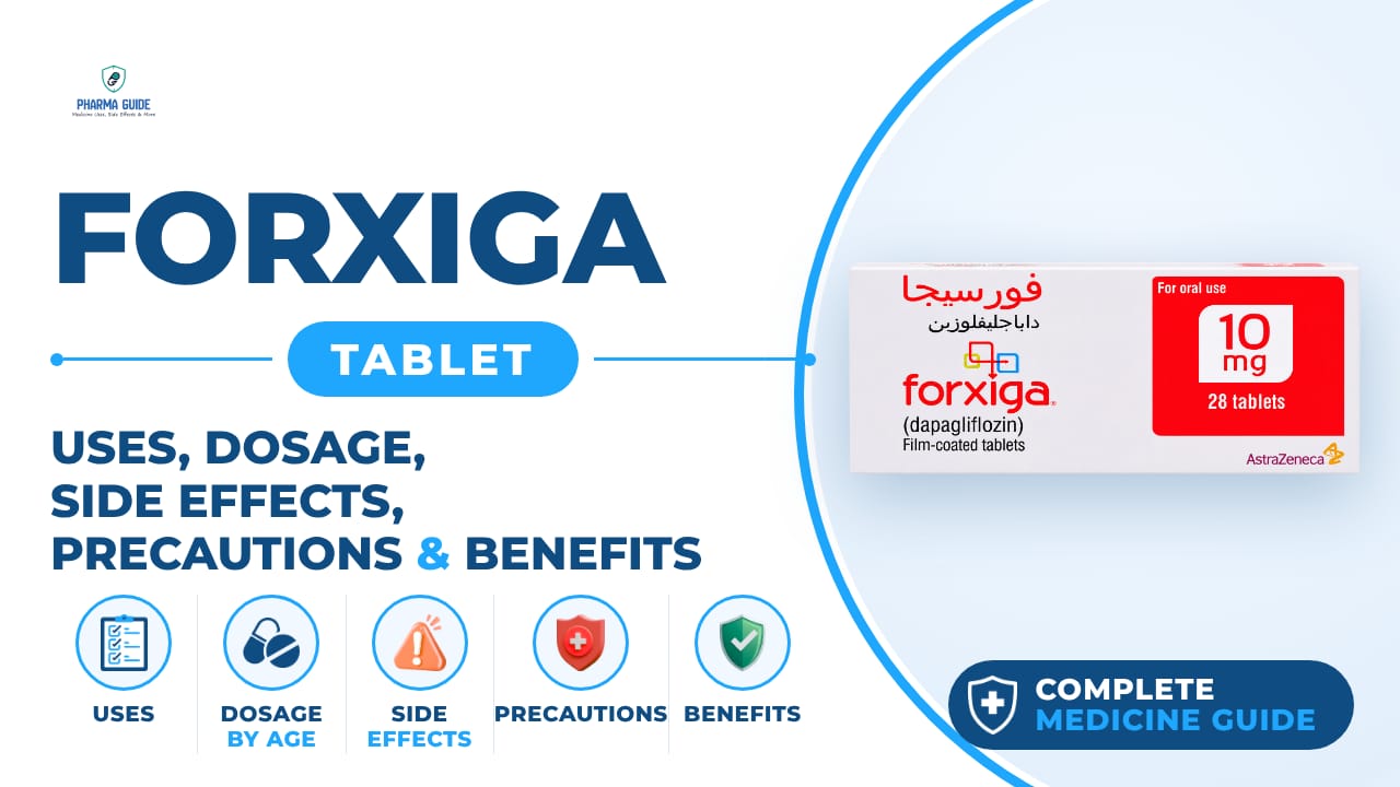 Forxiga Tablet: Uses, Dosage, Side Effects, Precautions and Alternates