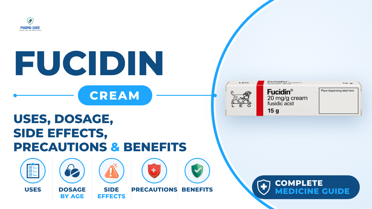 Fucidin Cream: Uses, Dosage, Side Effects, Precautions and Alternates