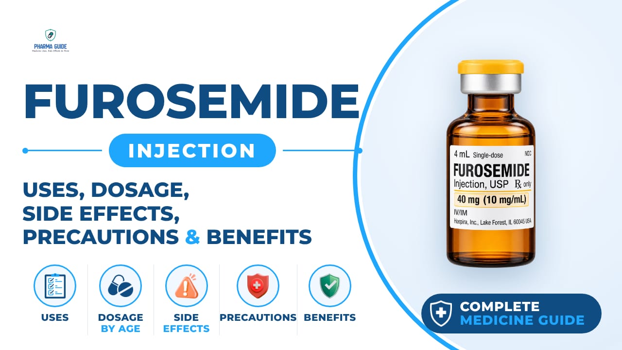 Furosemide Injection: Uses, Dosage, Side Effects, Precautions and Alternates
