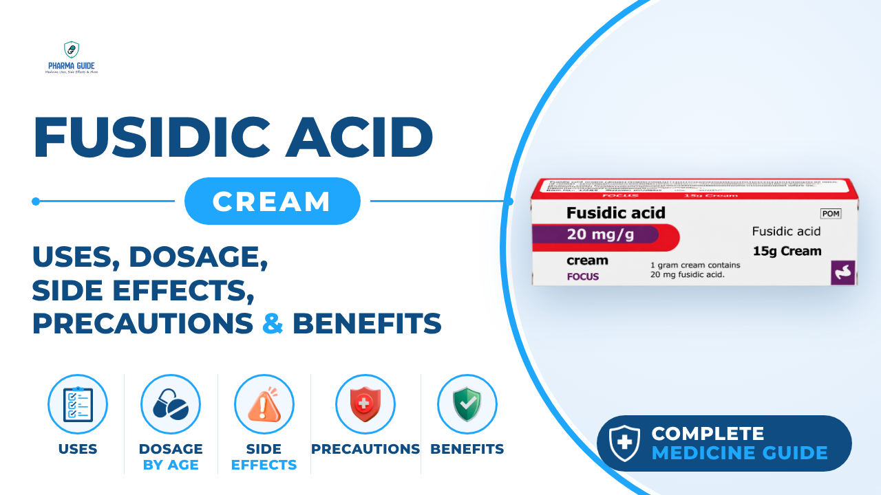 Fusidic Acid Cream: Uses, Dosage, Side Effects, Precautions and Alternates
