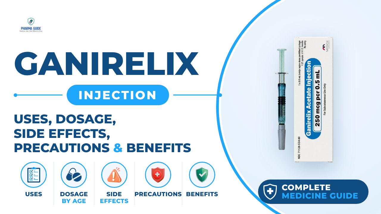 Ganirelix Injection: Uses, Dosage, Side Effects, Precautions and Alternates