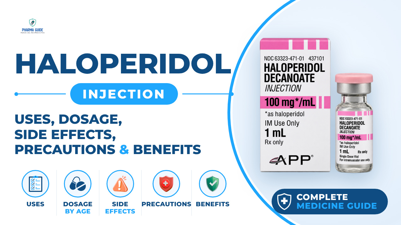 Haloperidol Injection: Uses, Dosage, Side Effects, Precautions and Alternates