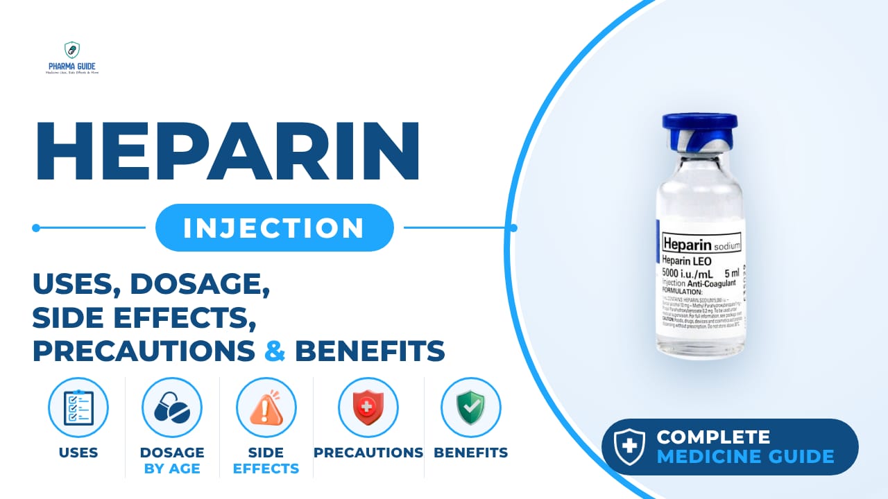 Heparin Injection: Uses, Dosage, Side Effects, Precautions and Alternates