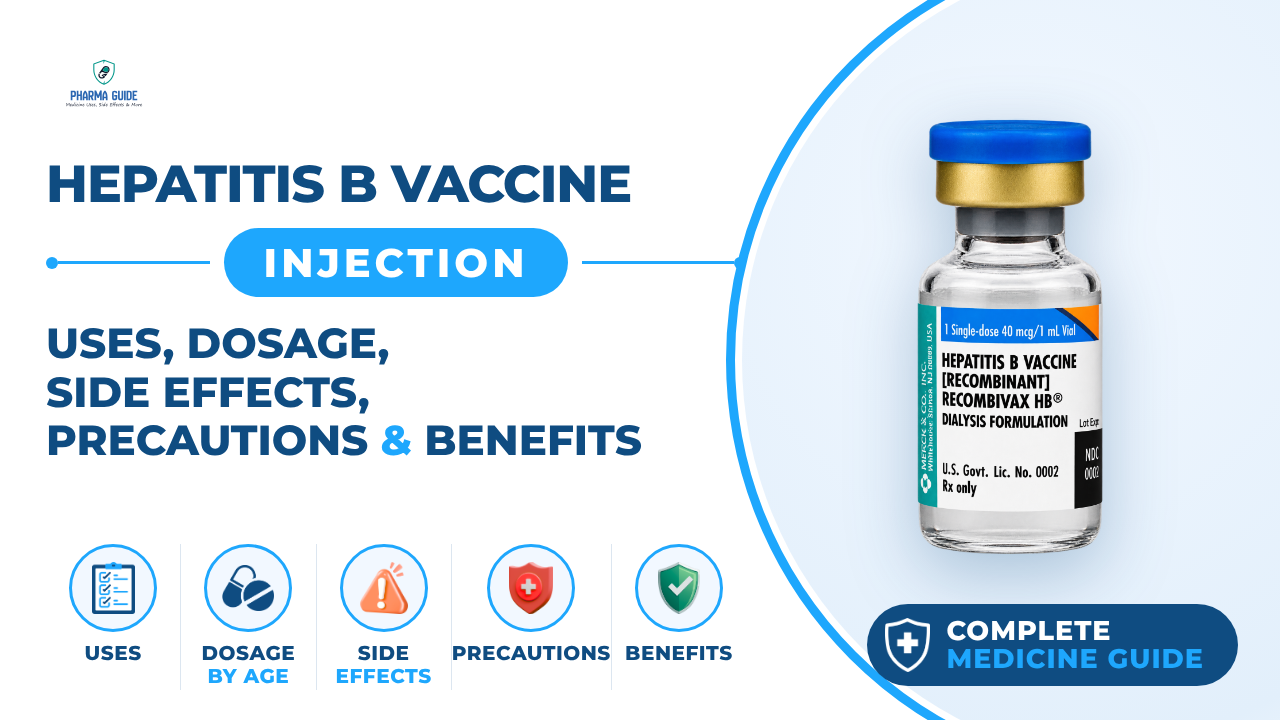 Hepatitis B Vaccine Injection: Uses, Dosage, Side Effects, Precautions and Alternates
