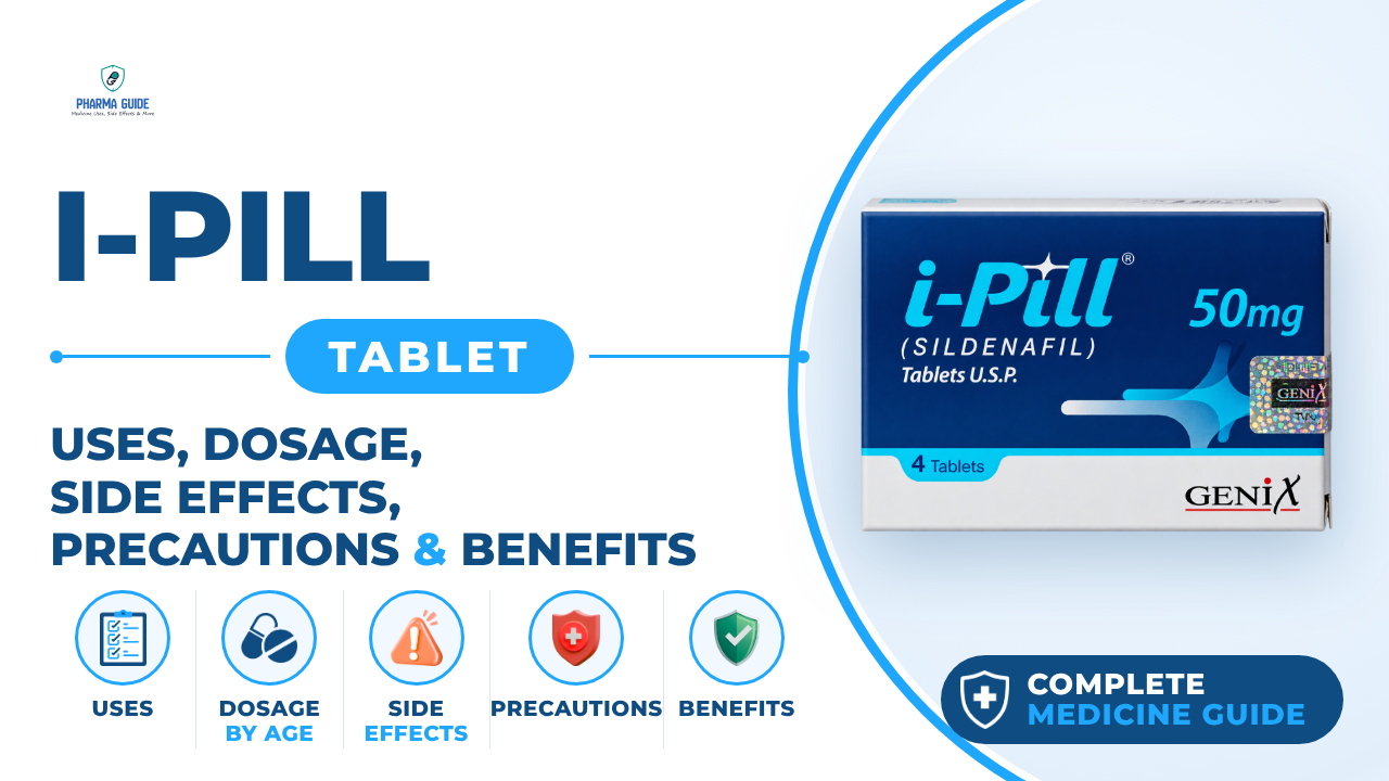 i-Pill Tablet: Uses, Dosage, Side Effects, Precautions and Alternates