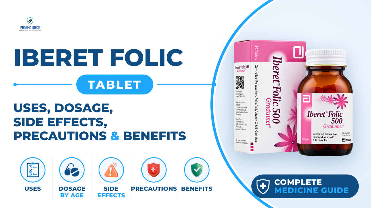 Iberet Folic Tablet: Uses, Dosage, Side Effects, Precautions and Alternates