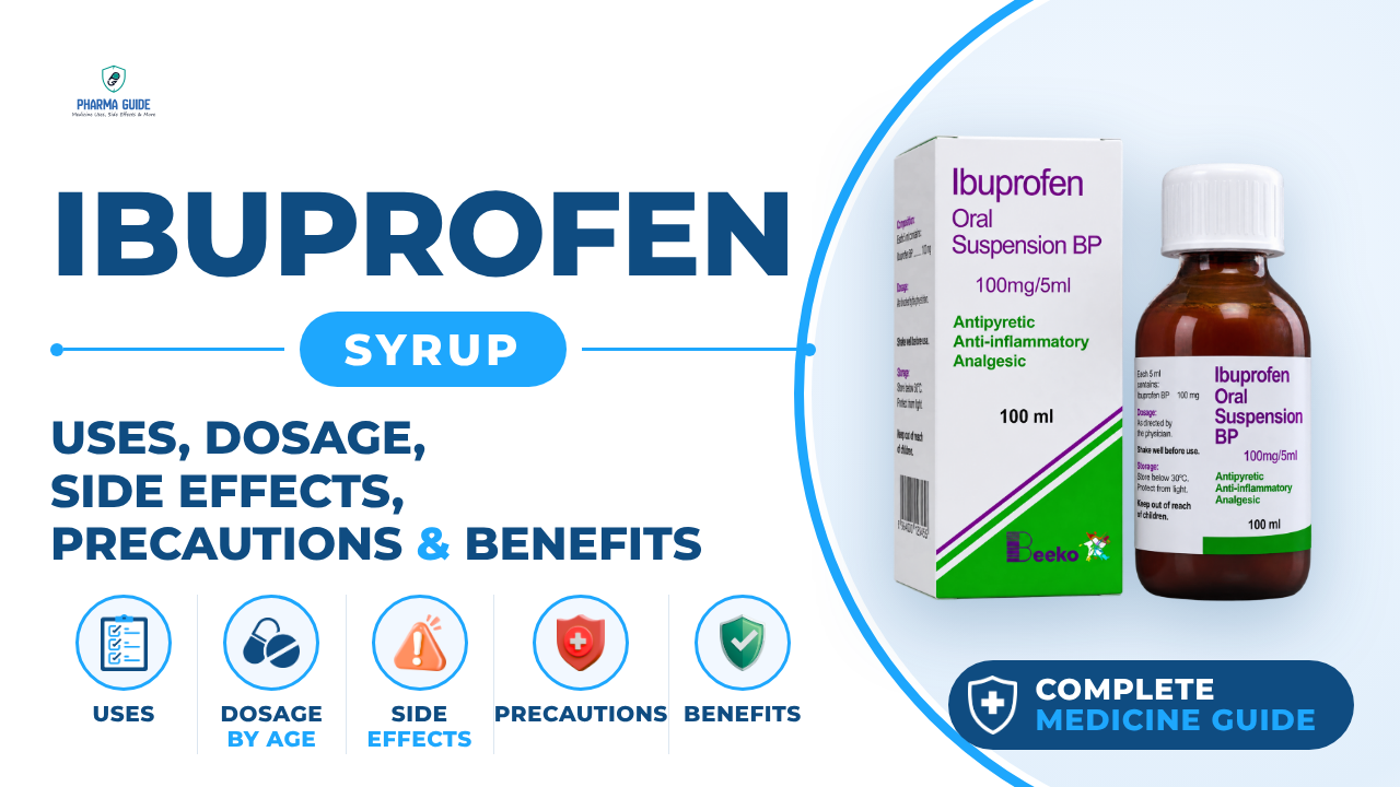 Ibuprofen Syrup: Uses, Dosage, Side Effects, Precautions and Alternates