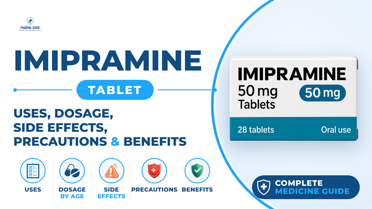 Imipramine Tablet: Uses, Dosage, Side Effects, Precautions and Alternates