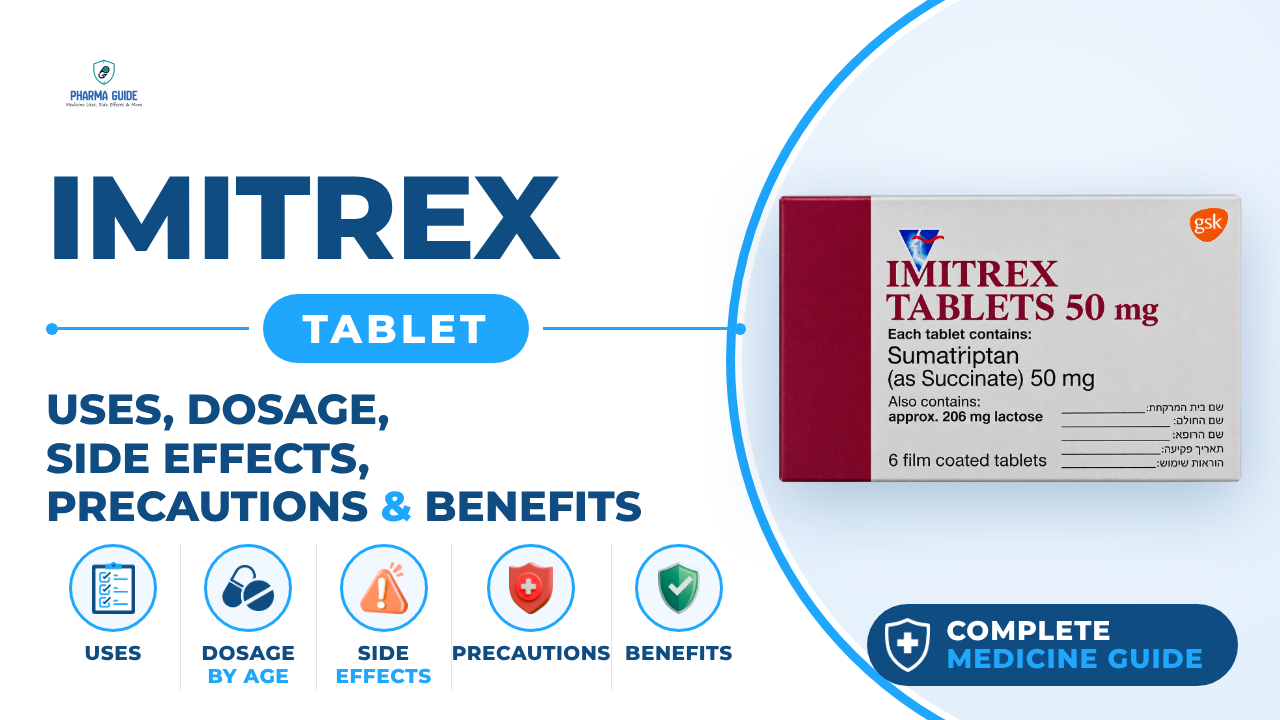 Imitrex Tablet: Uses, Dosage, Side Effects, Precautions and Alternates