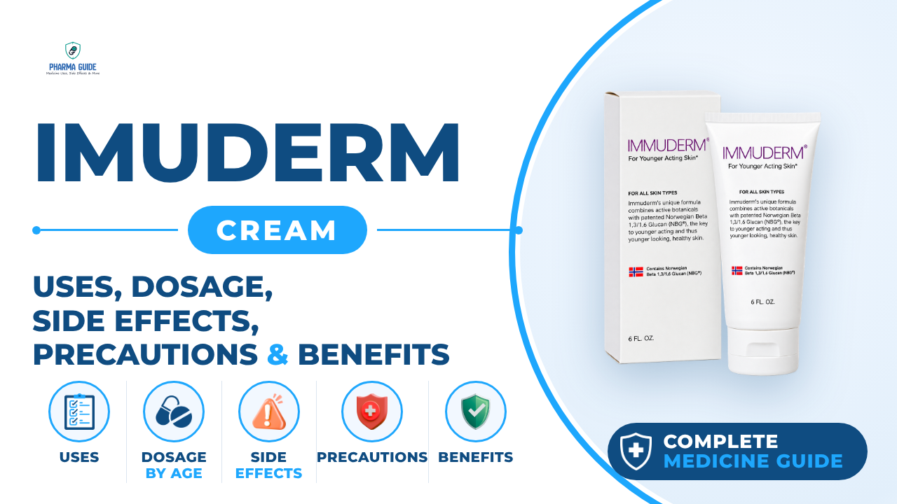 Imuderm Cream: Uses, Dosage, Side Effects, Precautions and Alternates