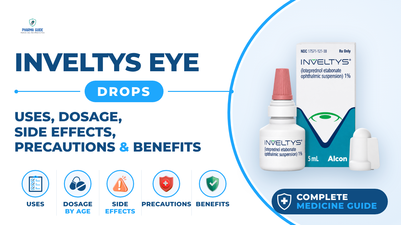 Inveltys Eye Drops: Uses, Dosage, Side Effects, Precautions and Alternates