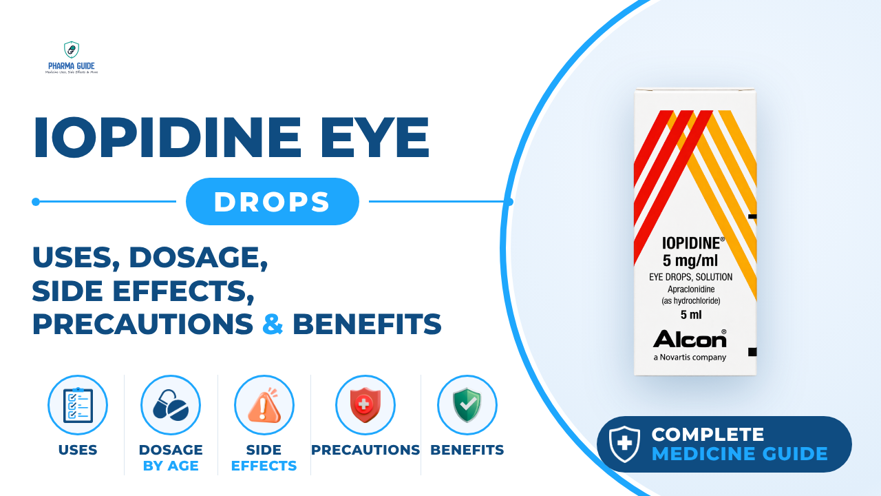 Iopidine Eye Drops: Uses, Dosage, Side Effects, Precautions and Alternates