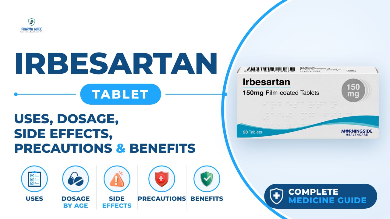 Irbesartan Tablet: Uses, Dosage, Side Effects, Precautions and Alternates