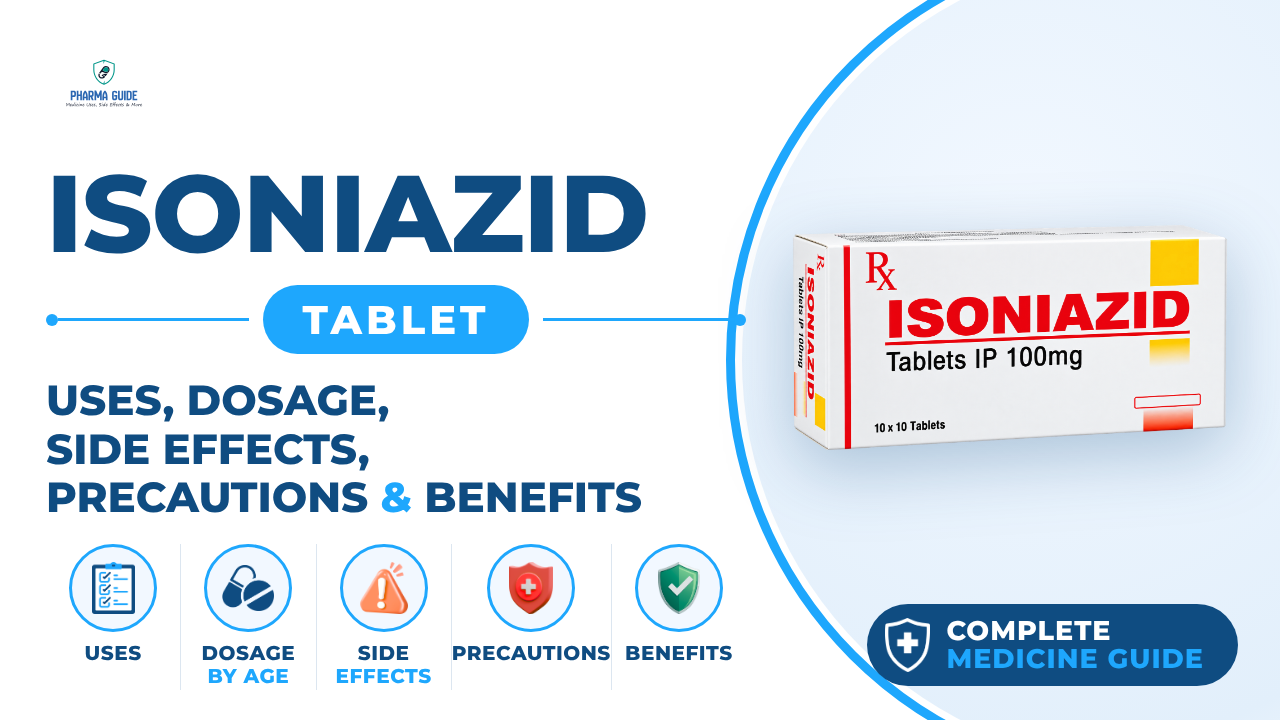 Isoniazid Tablet: Uses, Dosage, Side Effects, Precautions and Alternates