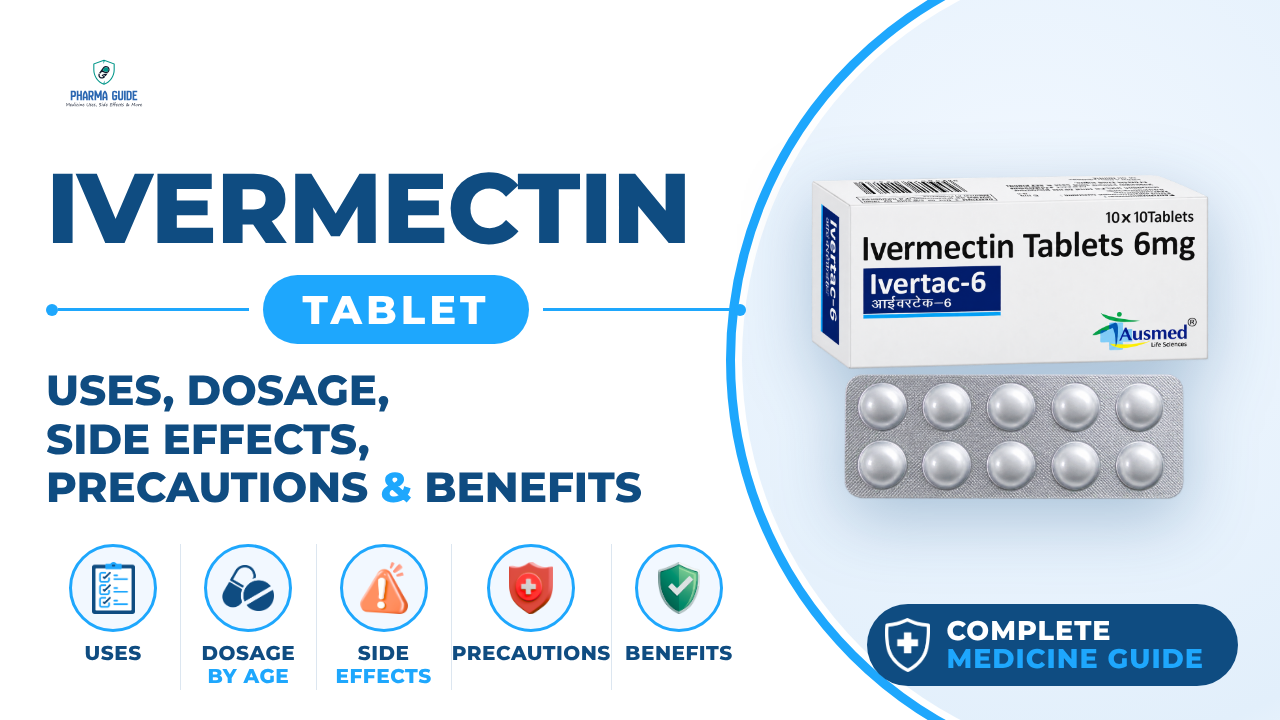 Ivermectin Tablet: Uses, Dosage, Side Effects, Precautions and Alternates